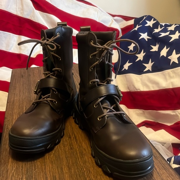 Ralph Lauren Brown Leather Men’s Boots main image 7